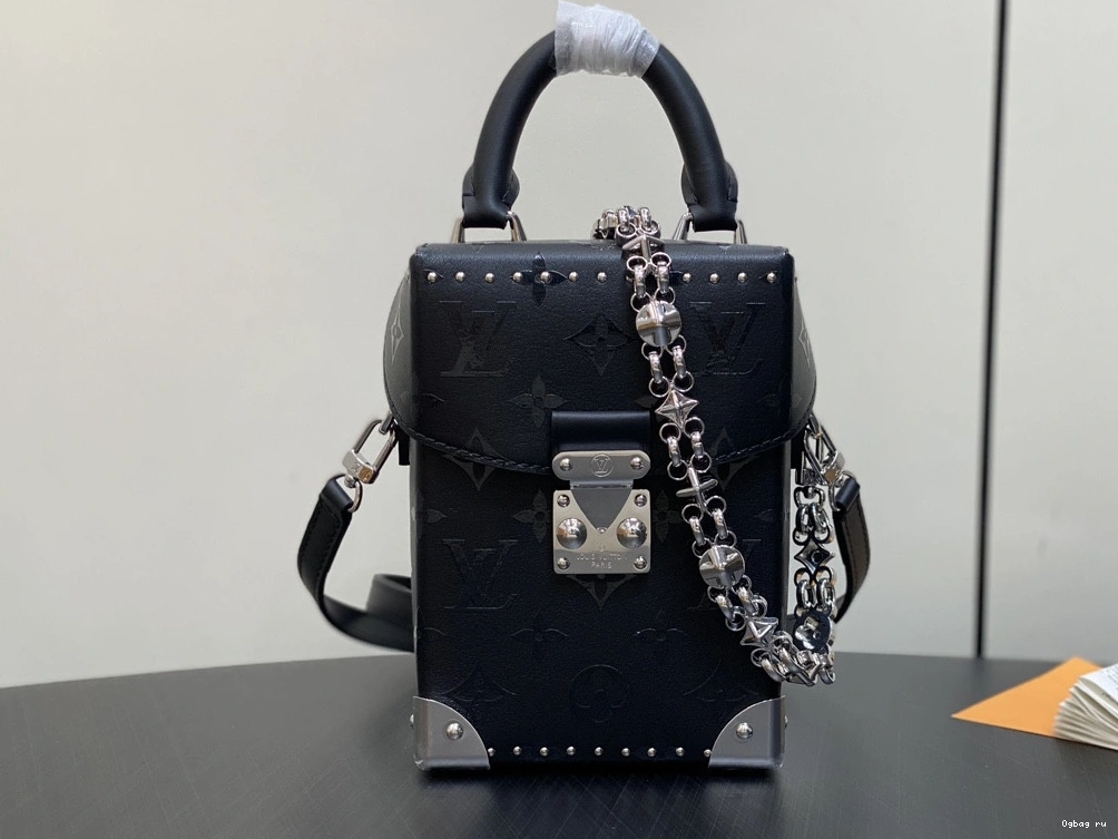 VUITTON Camera Canvas LOUIS Monogram Box 0714